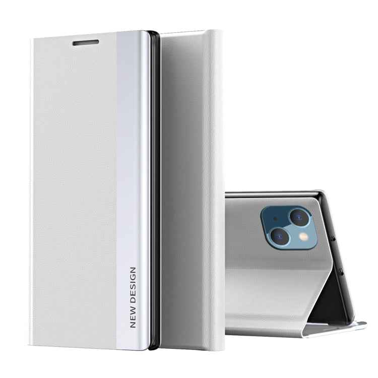 Side Electroplated Adsorption Leather Phone Case