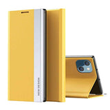 Side Electroplated Adsorption Leather Phone Case