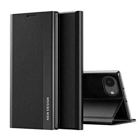 Side Electroplated Adsorption Leather Phone Case