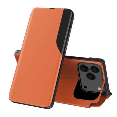 Side Display Flip Leather Phone Case