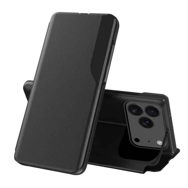 Side Display Flip Leather Phone Case