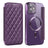 Shield Magsafe RFID Anti-theft Rhombus Leather Phone Case