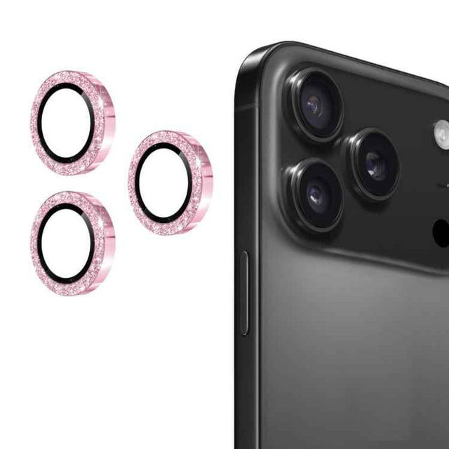 ENKAY Hat-Prince Glitter Rear Lens Aluminium Alloy Tempered Glass Film