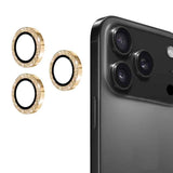 ENKAY Hat-Prince Glitter Rear Lens Aluminium Alloy Tempered Glass Film