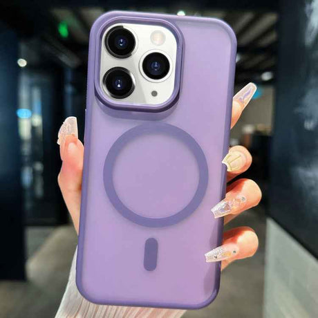 Transparent TPU Hybrid PC Magsafe Phone Case