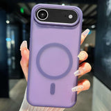 Transparent TPU Hybrid PC Magsafe Phone Case