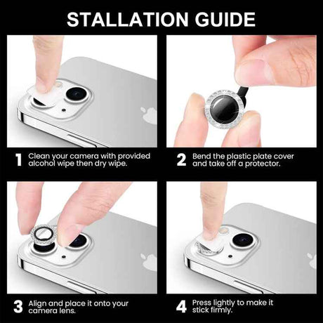 ENKAY AR Anti-reflection Individual Diamond Ring Camera Lens Glass Full Film