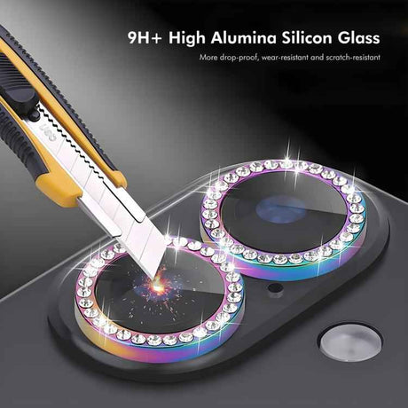 ENKAY AR Anti-reflection Individual Diamond Ring Camera Lens Glass Full Film