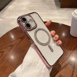 Diamond Plated MagSafe TPU Phone Case