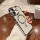 Diamond Plated MagSafe TPU Phone Case