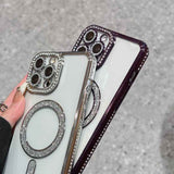 Diamond Plated MagSafe TPU Phone Case