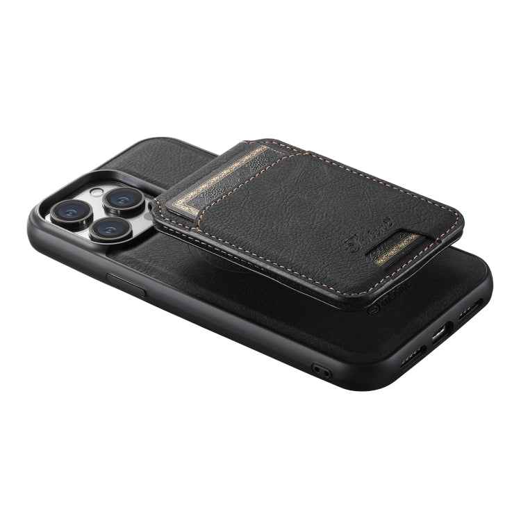 Suteni H16 Litchi Texture Leather Detachable Wallet Back Phone Case