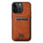 Suteni H16 Litchi Texture Leather Detachable Wallet Back Phone Case