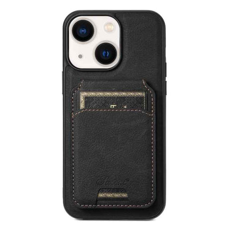 Suteni H16 Litchi Texture Leather Detachable Wallet Back Phone Case