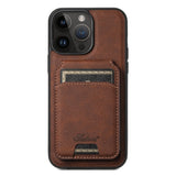 Suteni H16 Litchi Texture Leather Detachable Wallet Back Phone Case