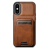Suteni H02 Leather Wallet Stand Back Phone Case