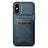 Suteni H02 Leather Wallet Stand Back Phone Case