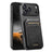 Suteni H02 Leather Wallet Stand Back Phone Case