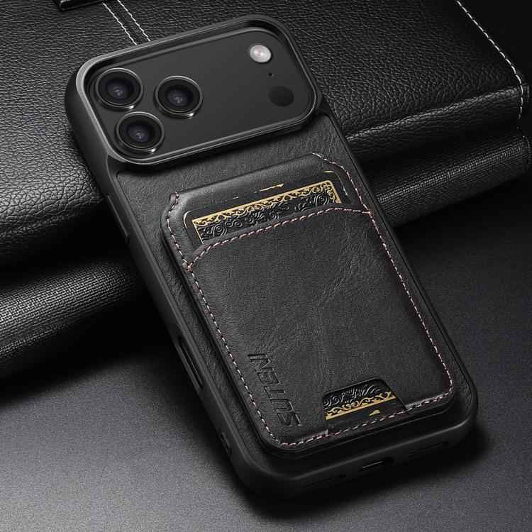 Suteni H02 Leather Wallet Stand Back Phone Case