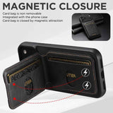 Suteni H02 Leather Wallet Stand Back Phone Case