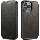 Suteni J05 Leather Magnetic MagSafe Phone Case