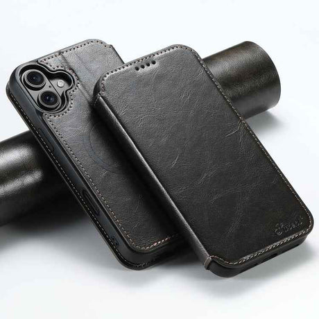 Suteni J05 Leather Magnetic MagSafe Phone Case