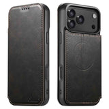 Suteni J05 Leather Magnetic MagSafe Phone Case