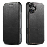 Suteni J05 Leather Magnetic MagSafe Phone Case
