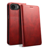 Suteni Calf Texture Horizontal Flip Leather Phone Case