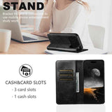 Suteni Calf Texture Horizontal Flip Leather Phone Case