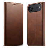 Suteni Calf Texture Horizontal Flip Leather Phone Case