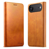 Suteni Calf Texture Horizontal Flip Leather Phone Case