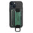 Suteni H13 Card Wallet Wrist Strap Holder PU Phone Case