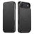 Suteni J06 Retro Matte Litchi Texture Leather MagSafe Phone Case