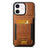 Suteni H03 Oil Wax Leather Wallet Stand Back Phone Case