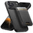 Suteni H17 Litchi Texture Leather MagSafe Detachable Wallet Phone Case