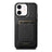 Suteni H17 Oil Eax Leather MagSafe Detachable Wallet Phone Case
