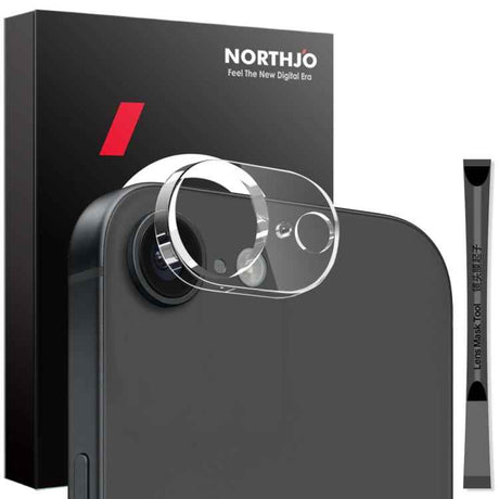 NORTHJO Camera Lens Protector 3D HD Tempered Glass Film