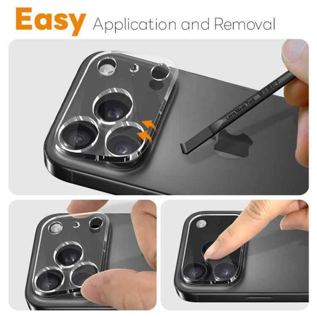 NORTHJO Camera Lens Protector 3D HD Tempered Glass Film