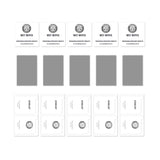 5pcs ENKAY Hat-Prince 28 Degree Anti-peeping Privacy Tempered Glass Film