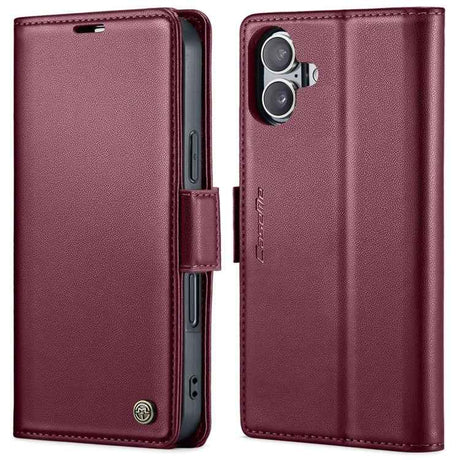 CaseMe 023 Butterfly Buckle Litchi Texture RFID Anti-theft Leather Phone Case