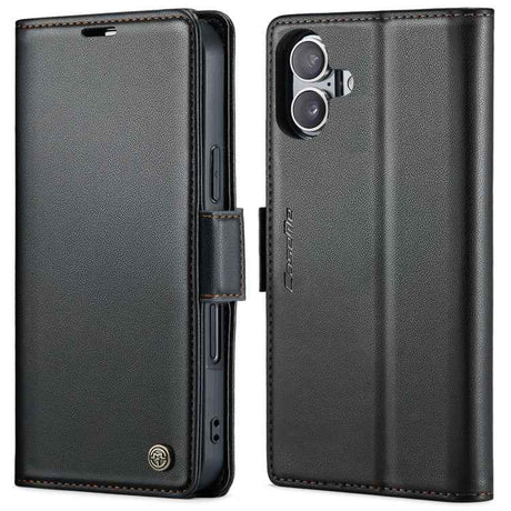 CaseMe 023 Butterfly Buckle Litchi Texture RFID Anti-theft Leather Phone Case