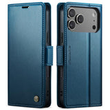 CaseMe 023 Butterfly Buckle Litchi Texture RFID Anti-theft Leather Phone Case