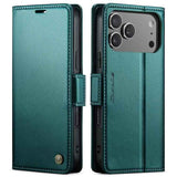 CaseMe 023 Butterfly Buckle Litchi Texture RFID Anti-theft Leather Phone Case
