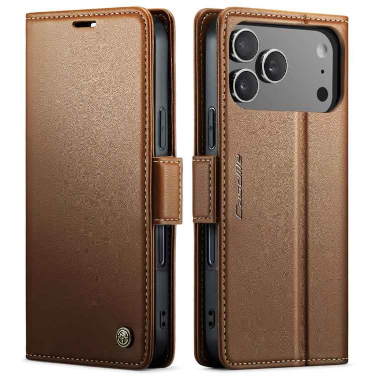 CaseMe 023 Butterfly Buckle Litchi Texture RFID Anti-theft Leather Phone Case