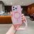Bright Shadow  Magsafe Discoloration Phone Case with Wrist Strap