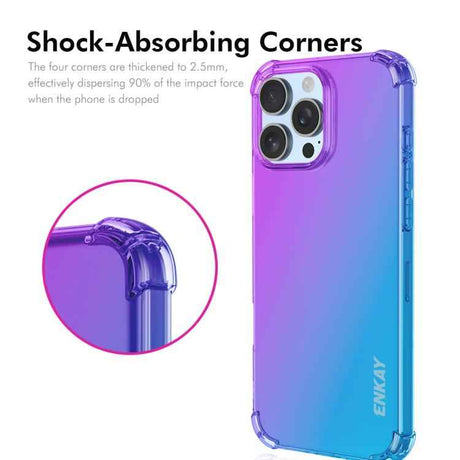 ENKAY Hat-Prince Gradient Airbag TPU Phone Case