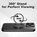 Suteni G3 Oil Wax 360 Rotation Holder MagSafe Back Phone Case