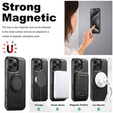 Suteni G3 Oil Wax 360 Rotation Holder MagSafe Back Phone Case