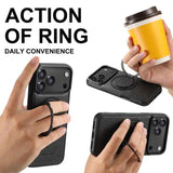 Suteni G3 Oil Wax 360 Rotation Holder MagSafe Back Phone Case